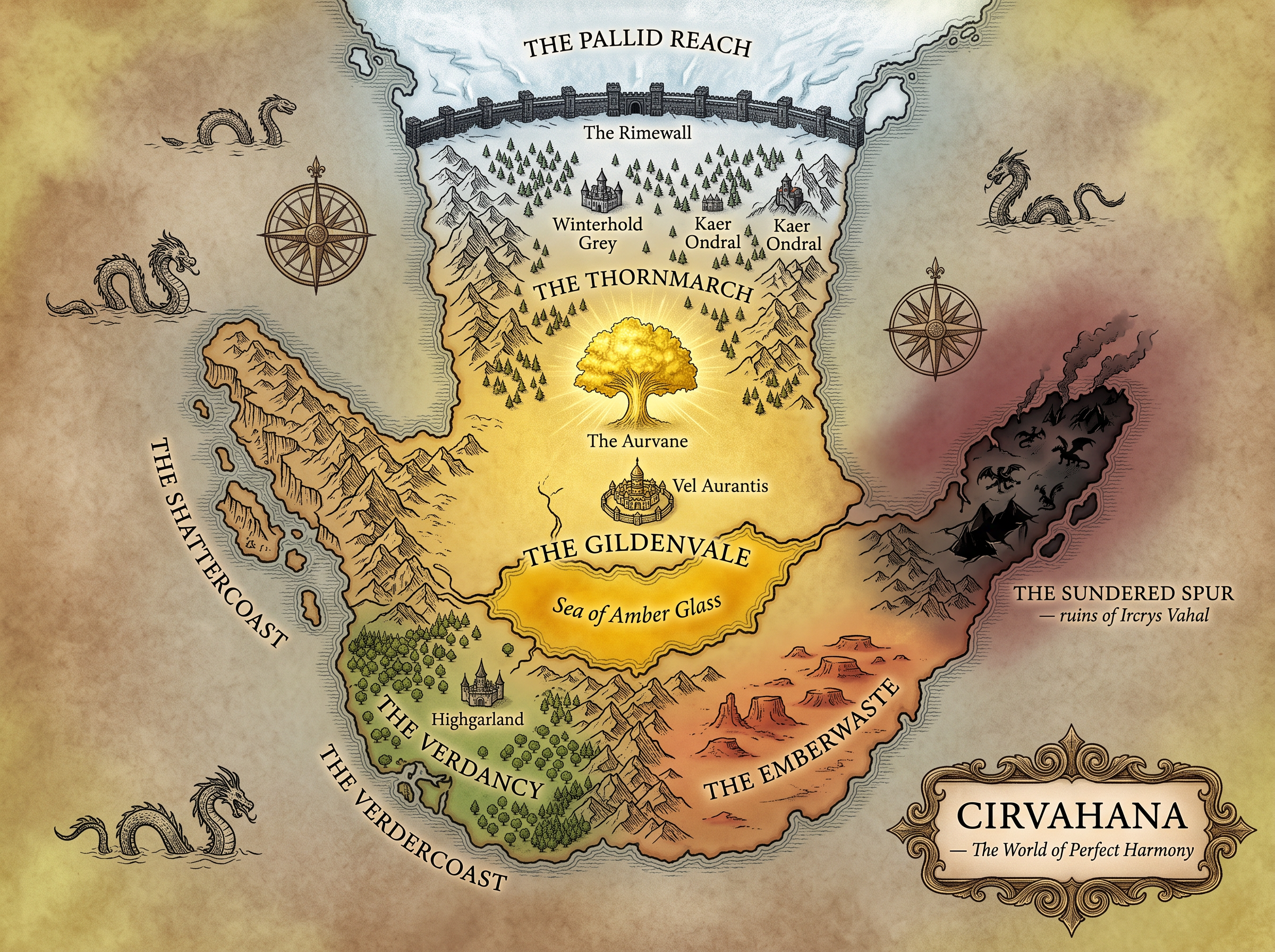 Map of Cirvahana